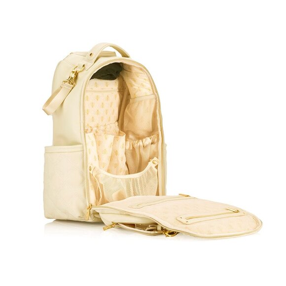 Itzy Ritzy Boss Plus Large Diaper Bag Backpack - Milk & Honey - Brand NWT - Picture 6 of 16